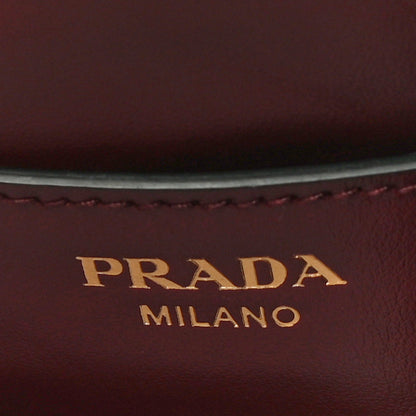 Prada Saffiano Cuir Bucket Bag Cerise 6 of 10