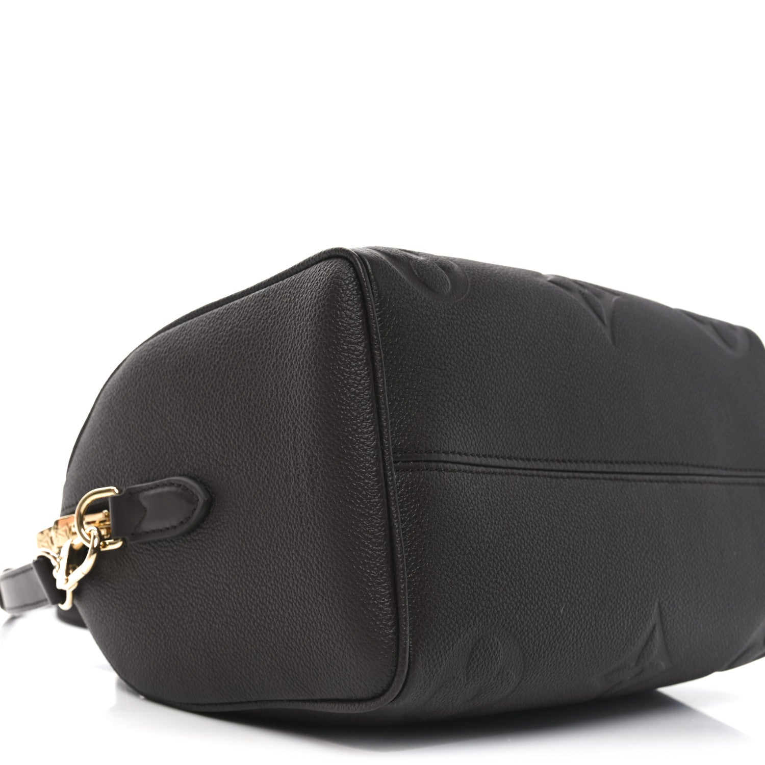 Louis Vuitton Empreinte Monogram Giant Speedy Bandouliere 25 Chocolate 8 of 10