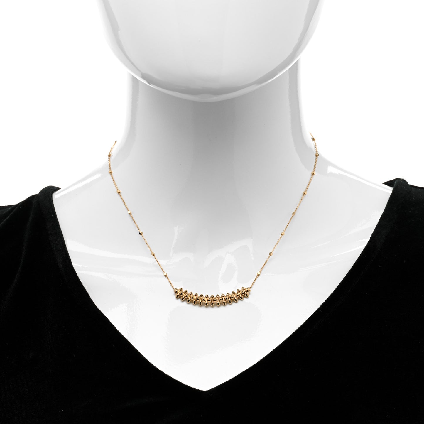 18K Pink Gold Small Clash de Cartier Necklace