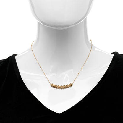 Cartier 18K Pink Gold Small Clash de Cartier Necklace 2 of 6