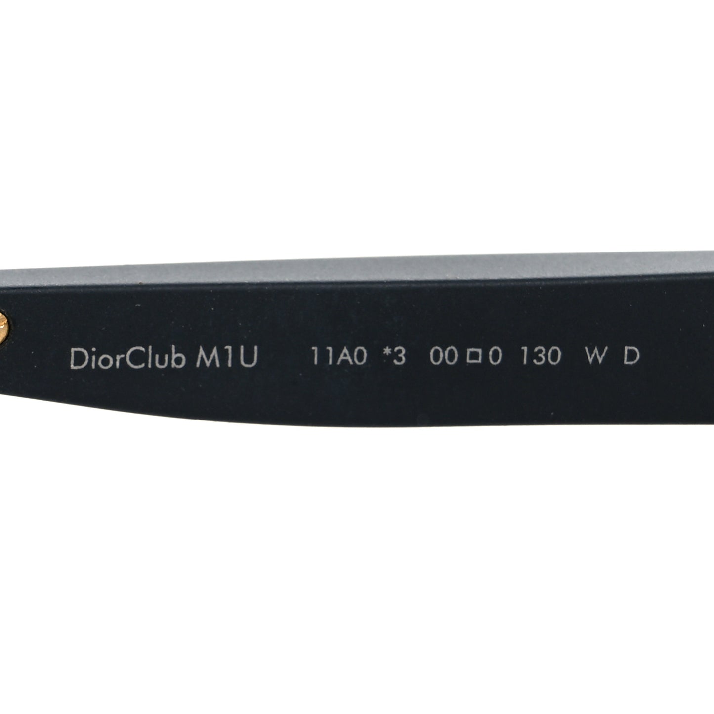 Diorclub M1U Mask Sunglasses Black