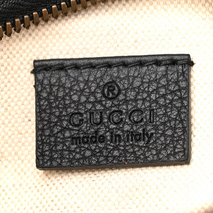 Gucci Grained Calfskin Small Logo Belt Bag Black 6 of 10