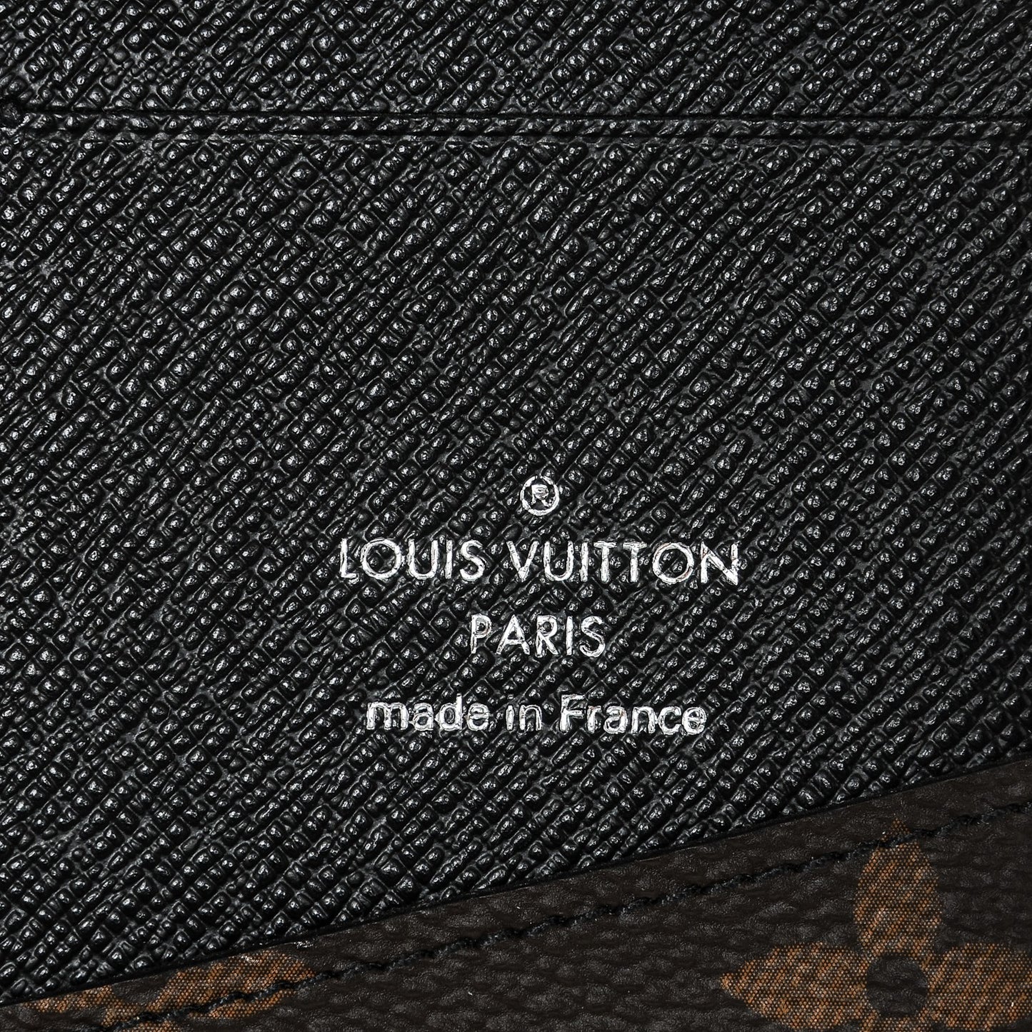 Monogram Macassar Pocket Organiser