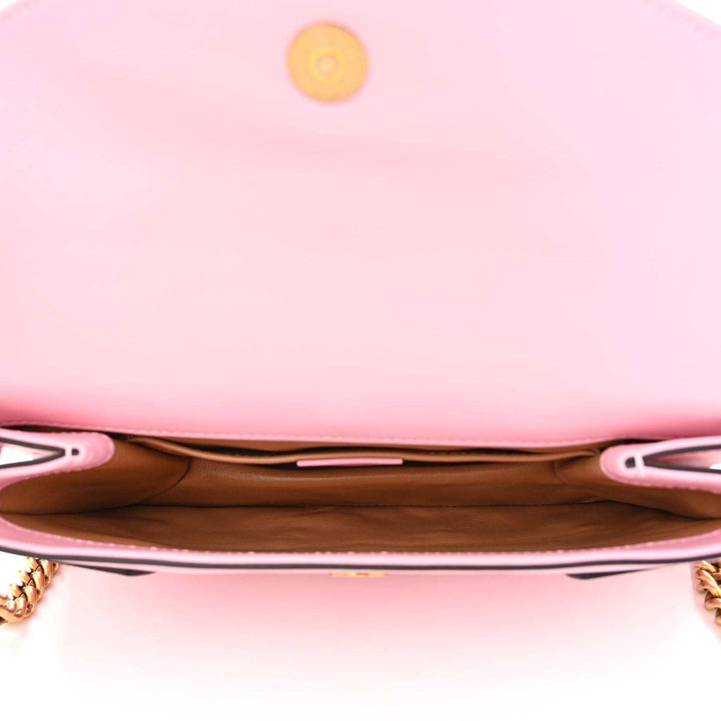 Nappa Pearl Studded Mini Queen Margaret Broadway Shoulder Bag Sugar Pink