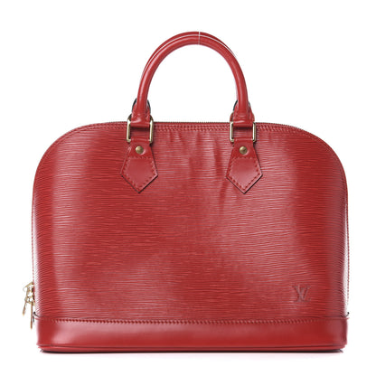 Louis Vuitton Epi Alma PM Castillan Red 1 of 9