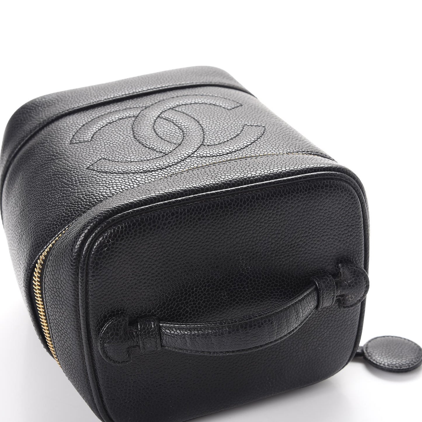 Caviar Cosmetic Vanity Bag Black