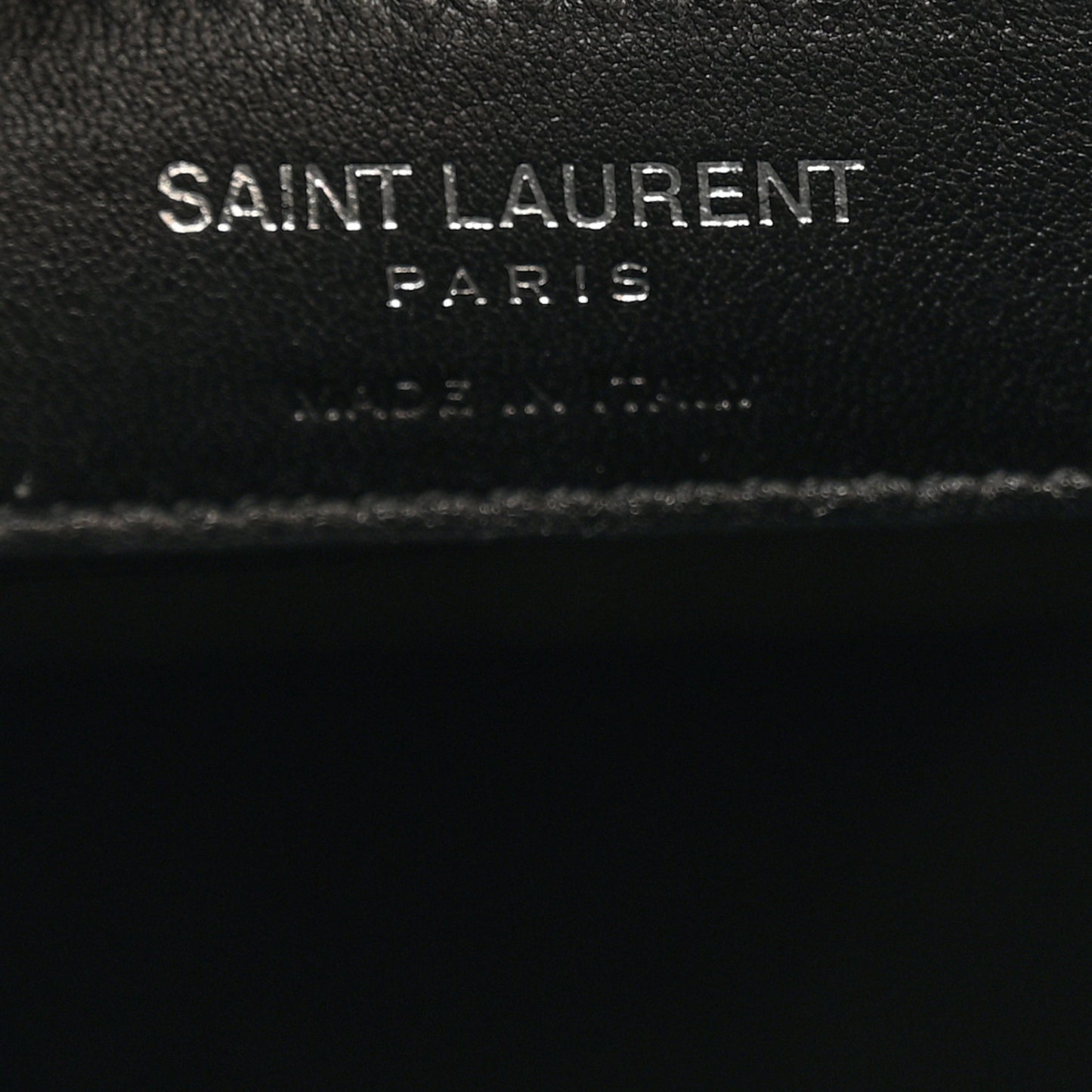 Grained Calfskin Small Sac De Jour Black