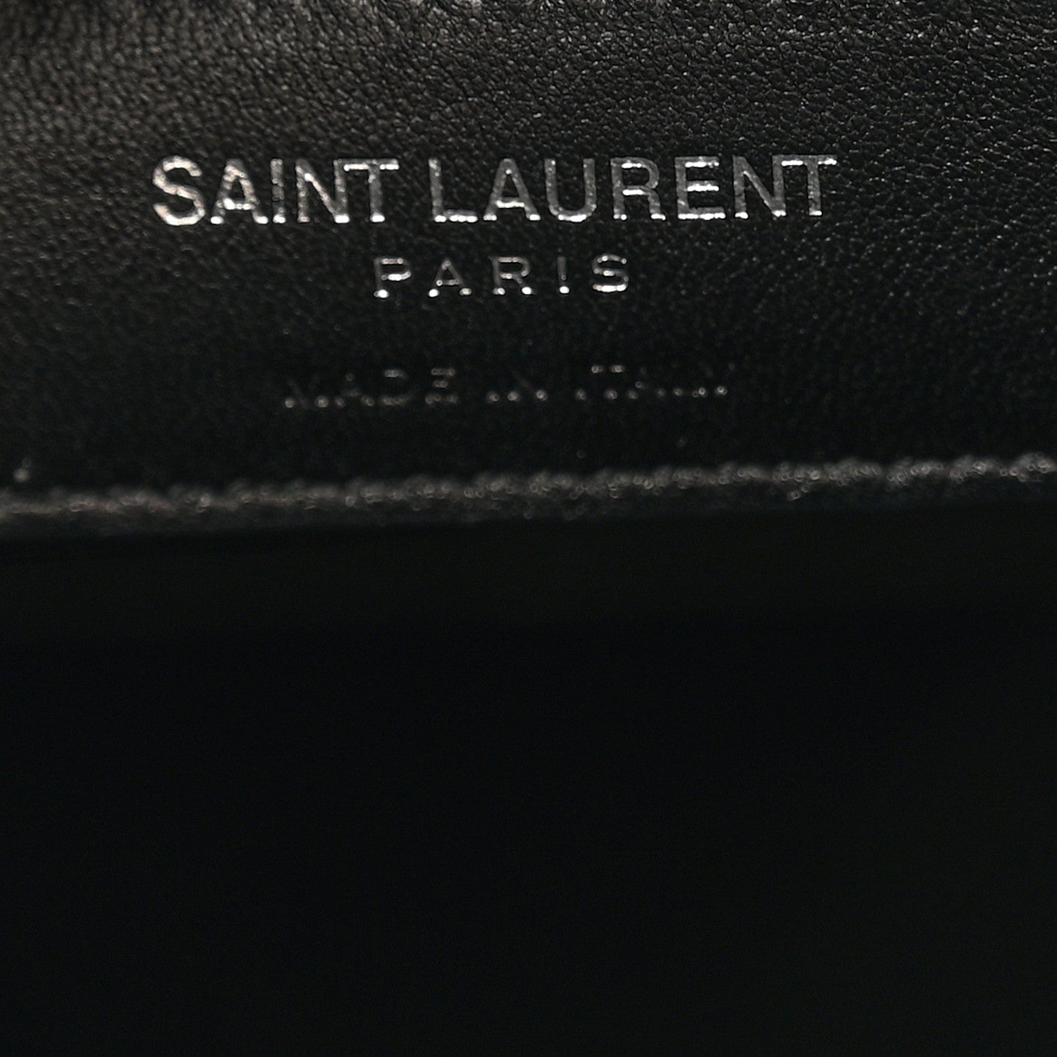 Saint Laurent Grained Calfskin Small Sac De Jour Black 7 of 14