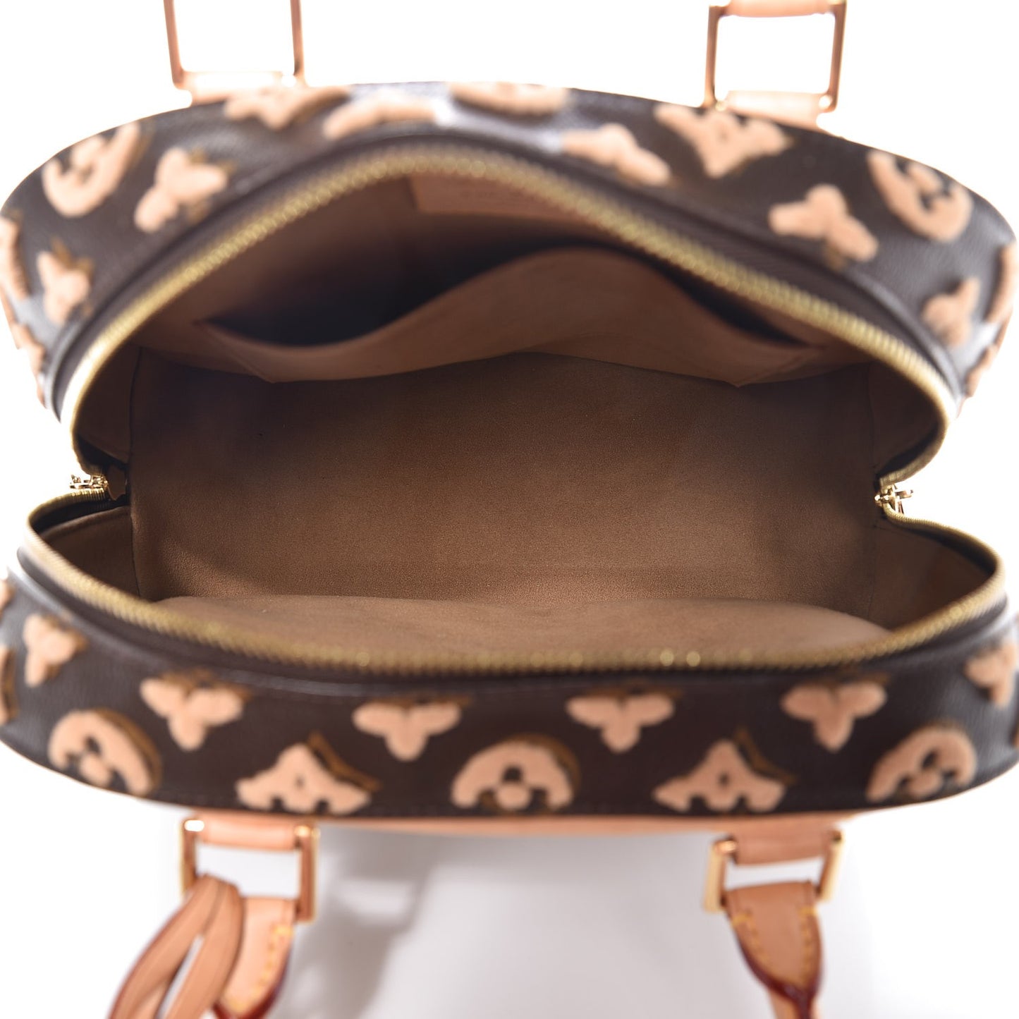 Monogram Tuffetage Deauville Cube Caramel