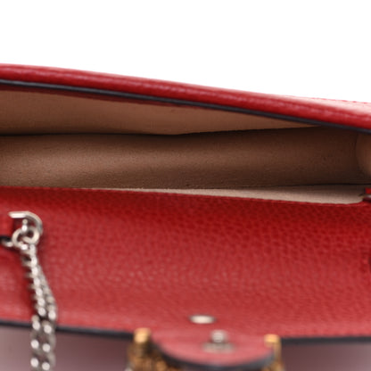 Gucci Calfskin Super Mini Dionysus Shoulder Bag Hibiscus Red 5 of 8