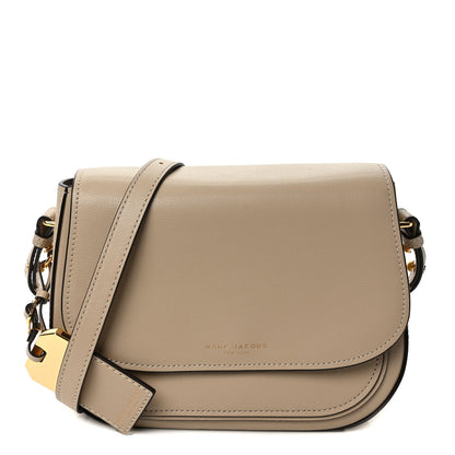 Marc Jacobs Calfskin Mini Rider Crossbody Beige 1 of 9