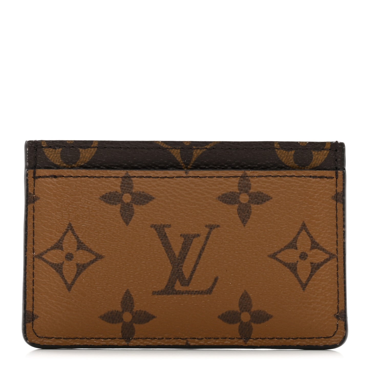 Reverse Monogram Card Holder