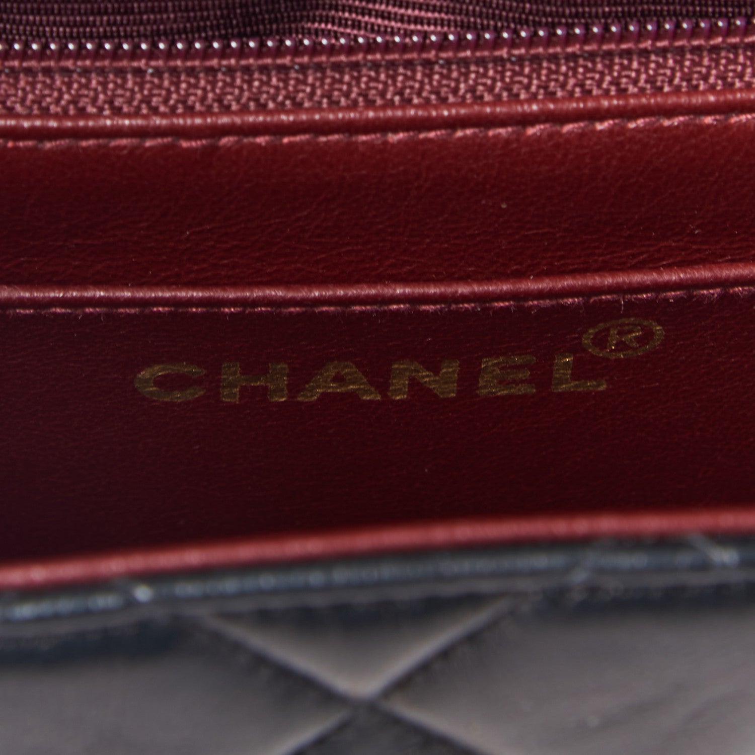 Chanel Lambskin Quilted Medium Single Flap Black 10 of 11