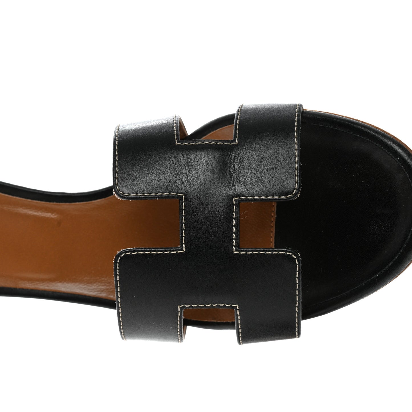 Calfskin Oasis Sandals 38.5 Black