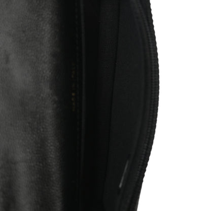 Chanel Caviar Quilted Pocket Twins Clutch With Chain Black 5 of 11