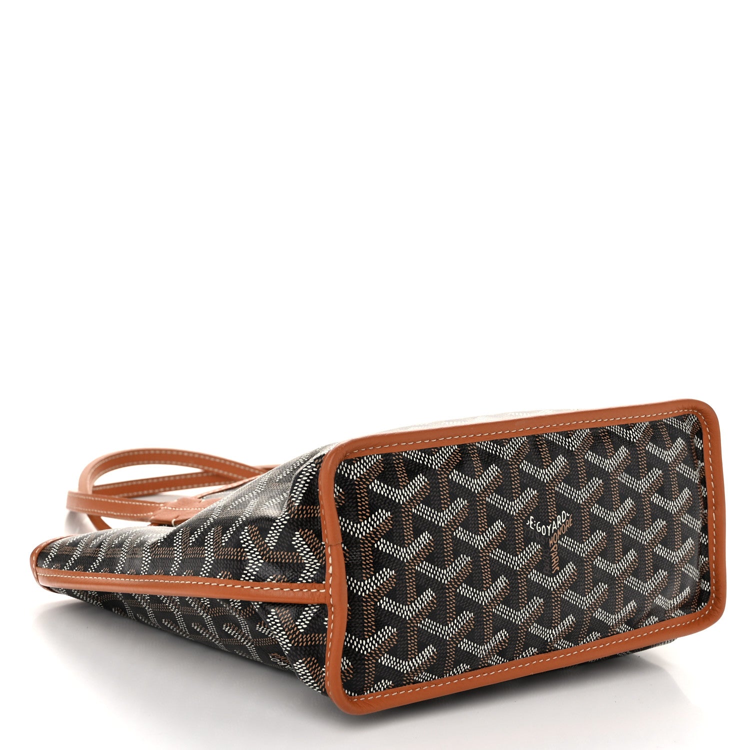 Goyard Goyardine Reversible Mini Anjou Black Gold 7 of 18