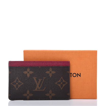 Louis Vuitton Monogram Card Holder Fuchsia 10 of 10
