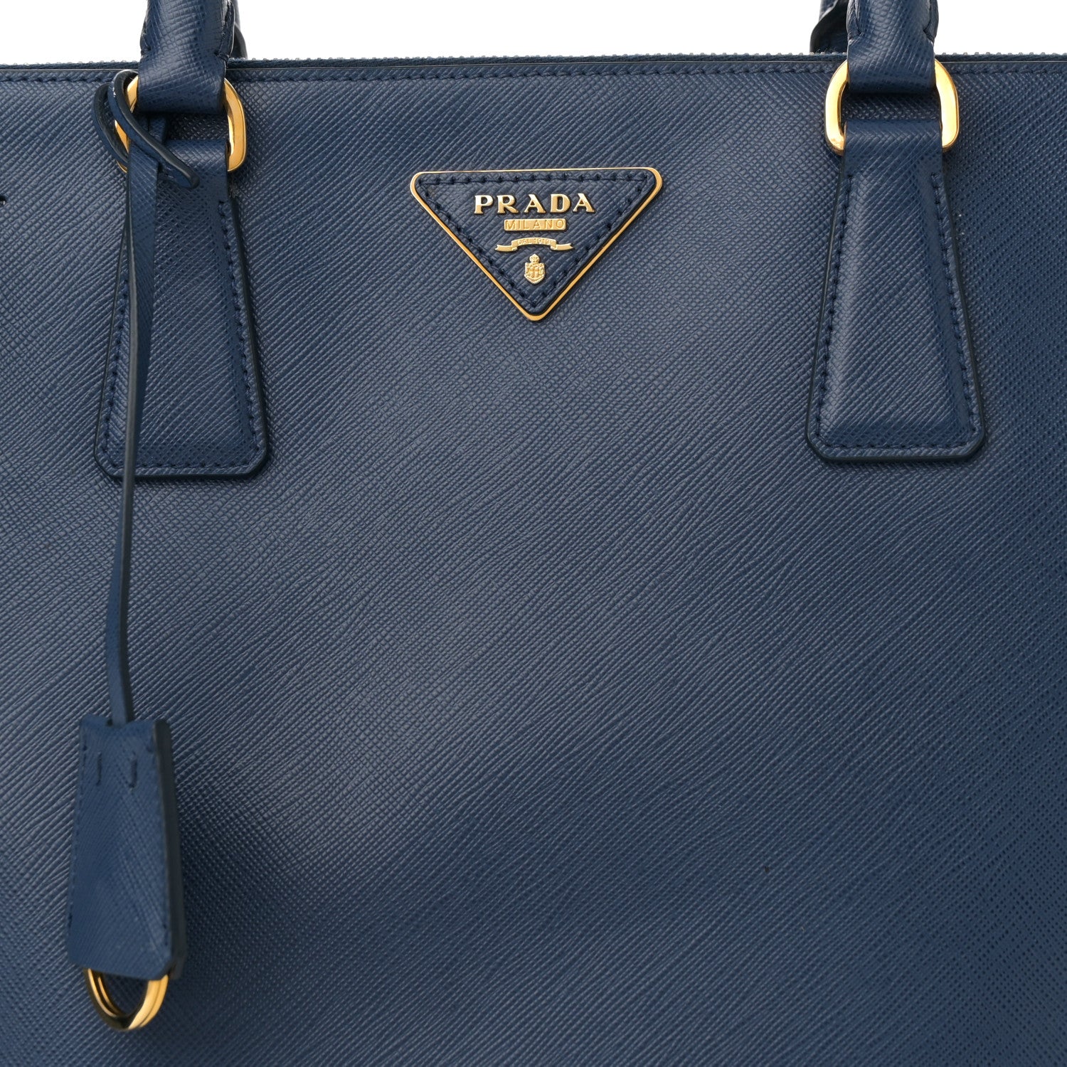 Prada Saffiano Medium Galleria Double Zip Tote Bluette 10 of 22