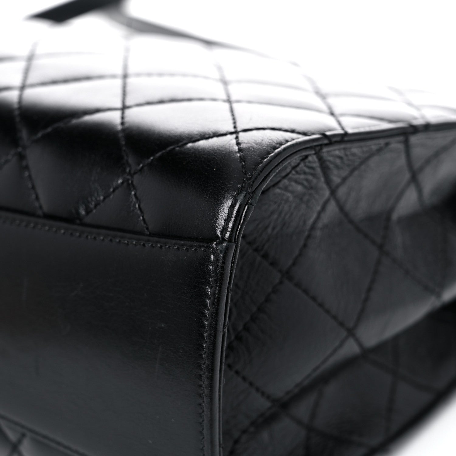 Chanel Calfskin Quilted Large Mad About Quilting Flap Black 11 of 19