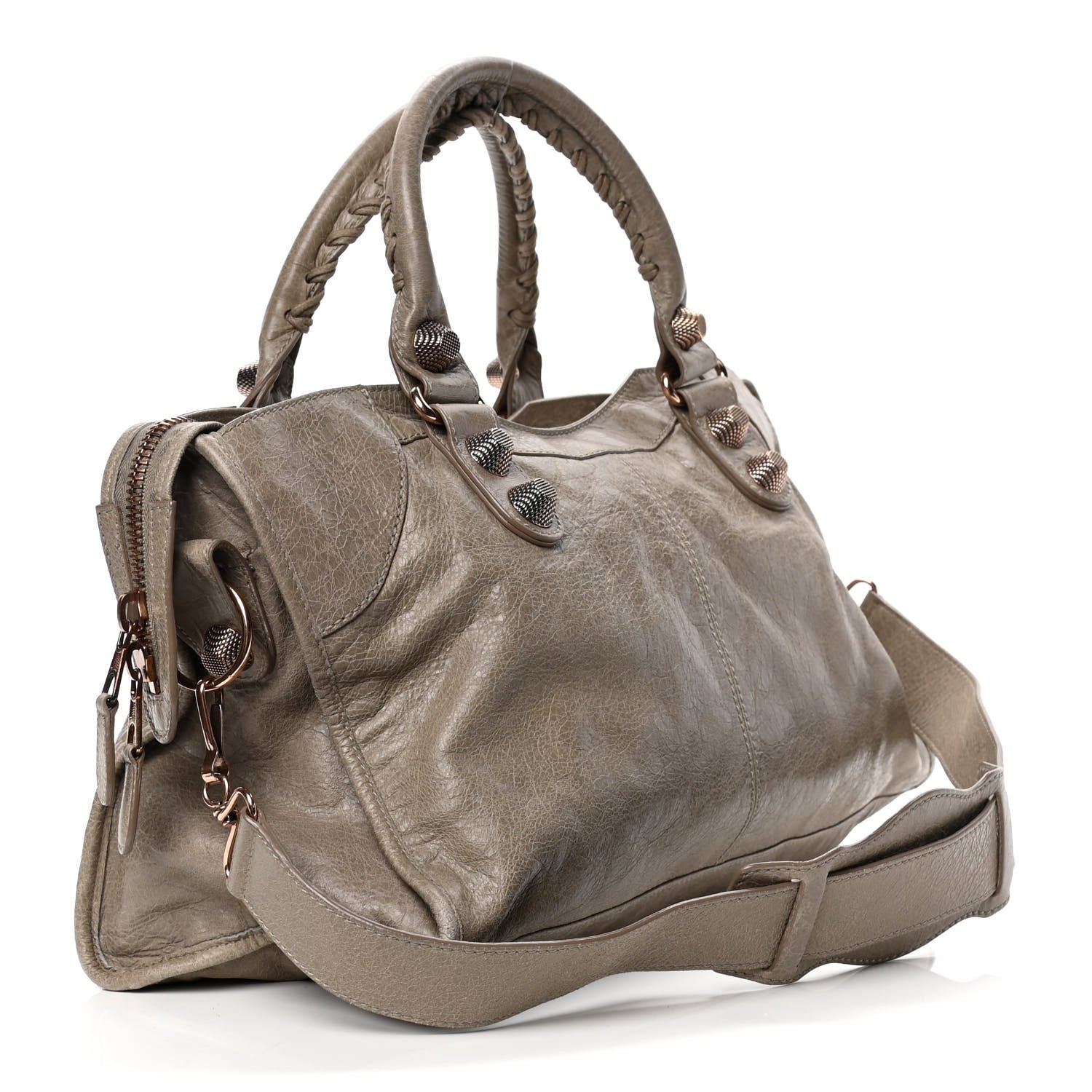 Balenciaga Agneau Giant 21 Rose Gold Hardware Part Time Papyrus 2 of 5