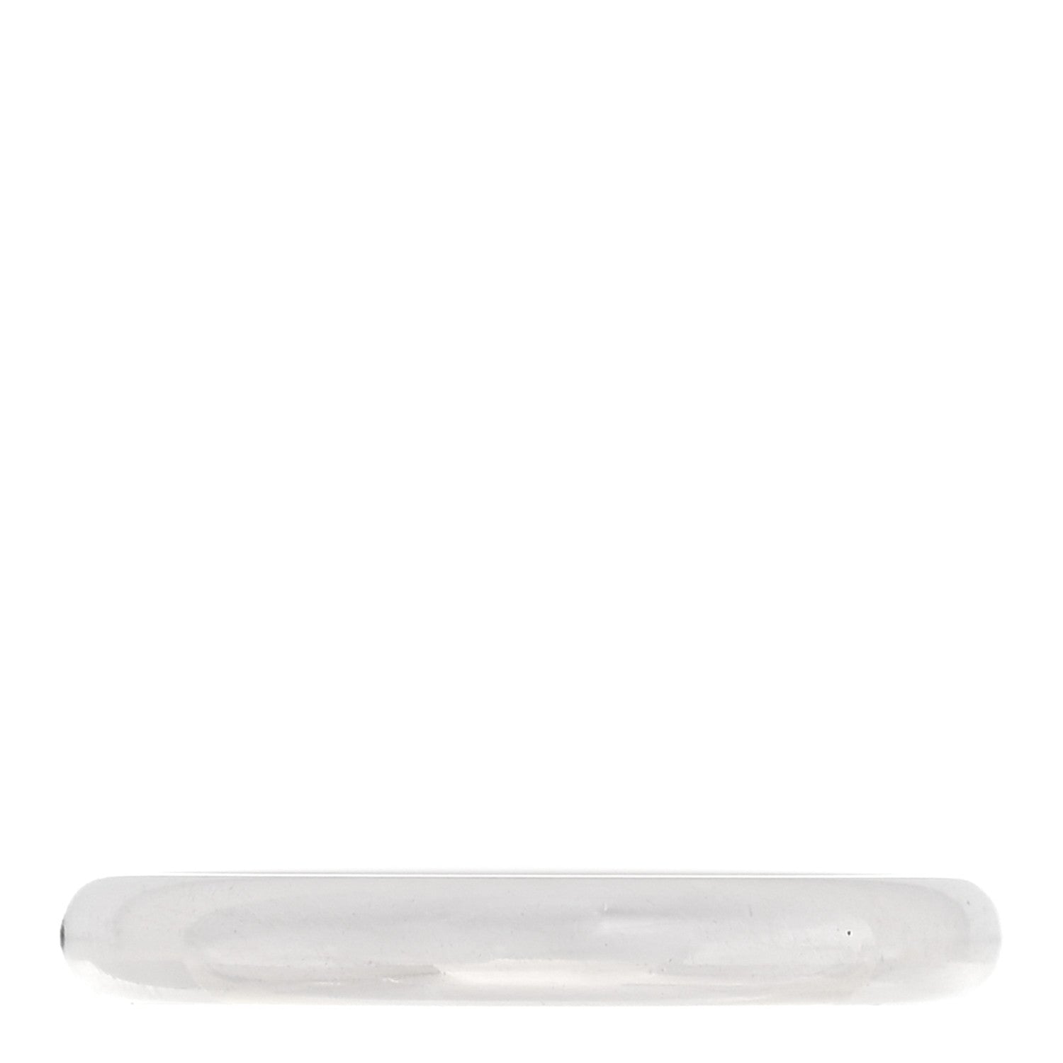 Tiffany Platinum Diamond Elsa Peretti Band Ring 53 6.5 3 of 5