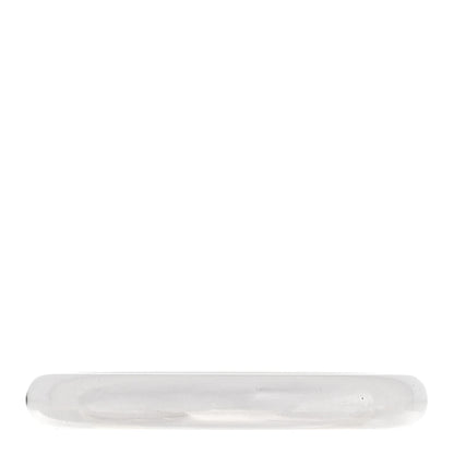 Tiffany Platinum Diamond Elsa Peretti Band Ring 53 6.5 3 of 5