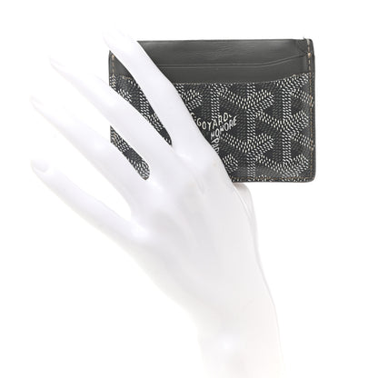 Goyard Goyardine Saint Sulpice Card Holder Grey 2 of 10