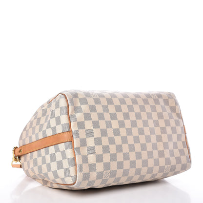 Louis Vuitton Damier Azur Speedy Bandouliere 30 4 of 25