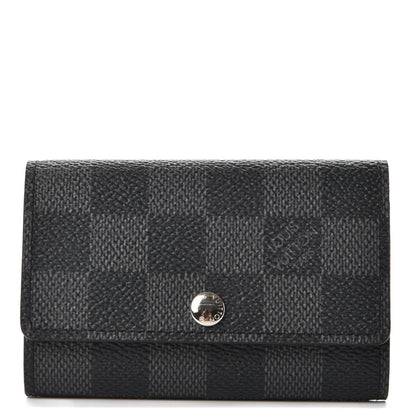 Louis Vuitton Damier Graphite Multicles 6 Key Holder 1 of 8