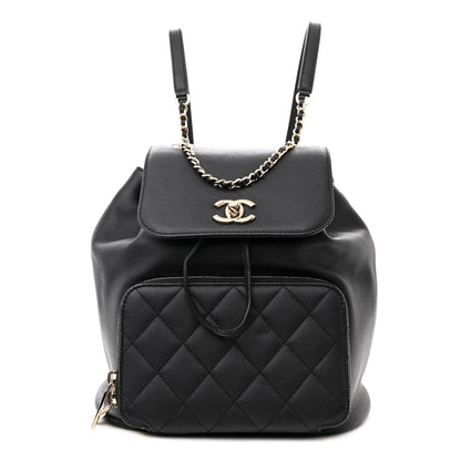 Chanel Caviar Quilted Business Affinity Backpack Black 1 of 11