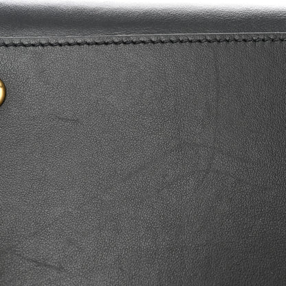 Saint Laurent Smooth Calfskin Small Monogram Cabas Black 12 of 12