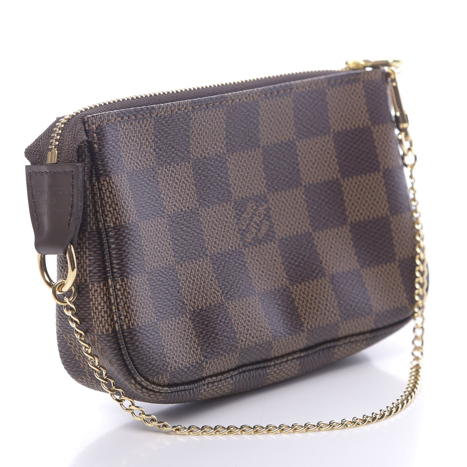 Louis Vuitton Damier Ebene Mini Pochette Accessories 3 of 8