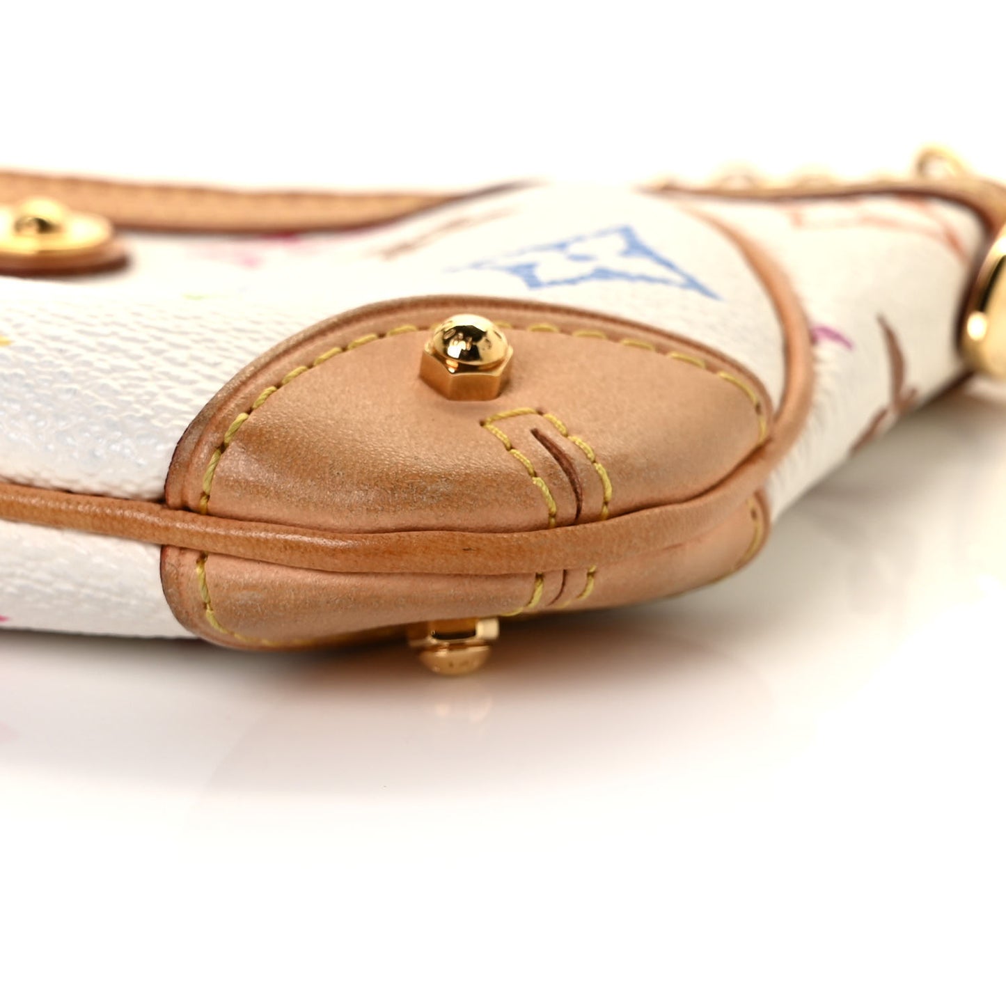 Monogram Multicolor Pochette Milla MM White