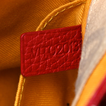 Goyard Chevron Grand Blue PM Red 7 of 17