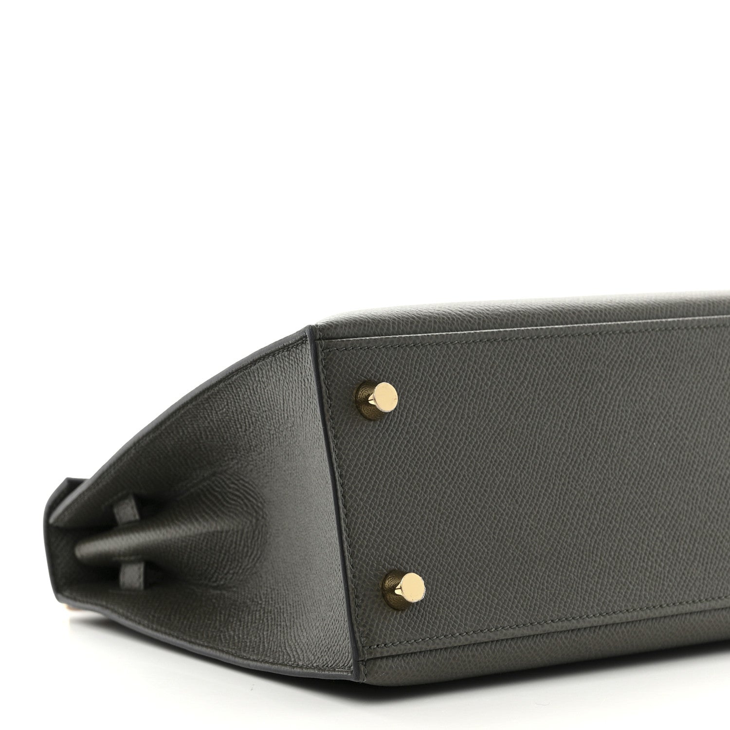 Hermes Epsom Kelly Sellier 25 Vert De Gris 9 of 11