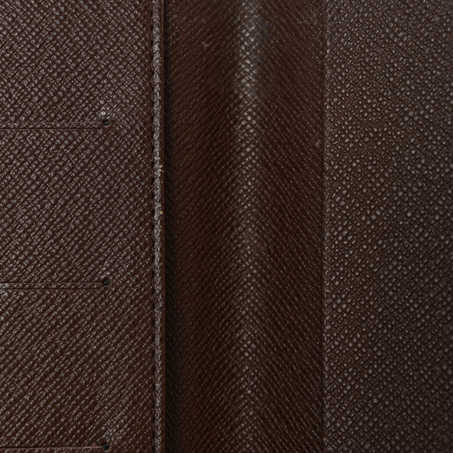 Damier Ebene Checkbook Cover Wallet
