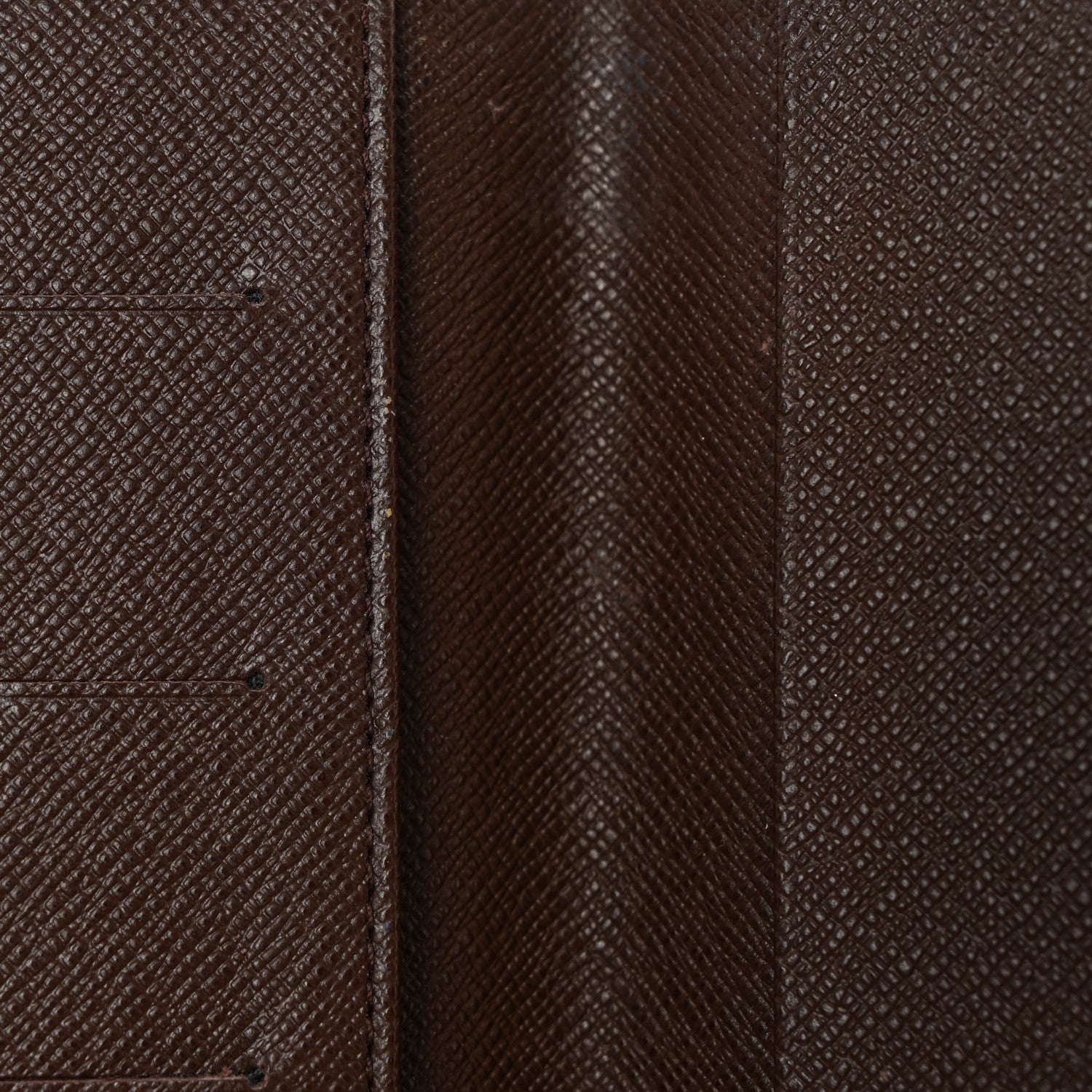 Louis Vuitton Damier Ebene Checkbook Cover Wallet 11 of 13