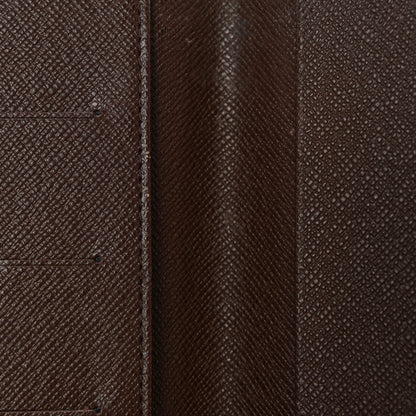 Louis Vuitton Damier Ebene Checkbook Cover Wallet 11 of 13