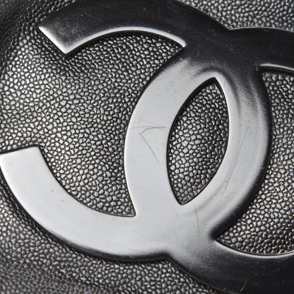 Chanel Caviar CC Tote Black 9 of 12
