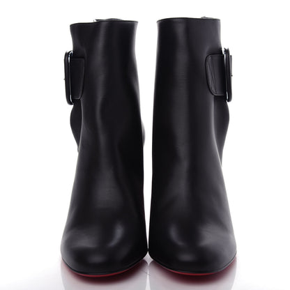 Christian Louboutin Calfskin Tres Olivia 85 Ankle Boots 40.5 Black 5 of 10