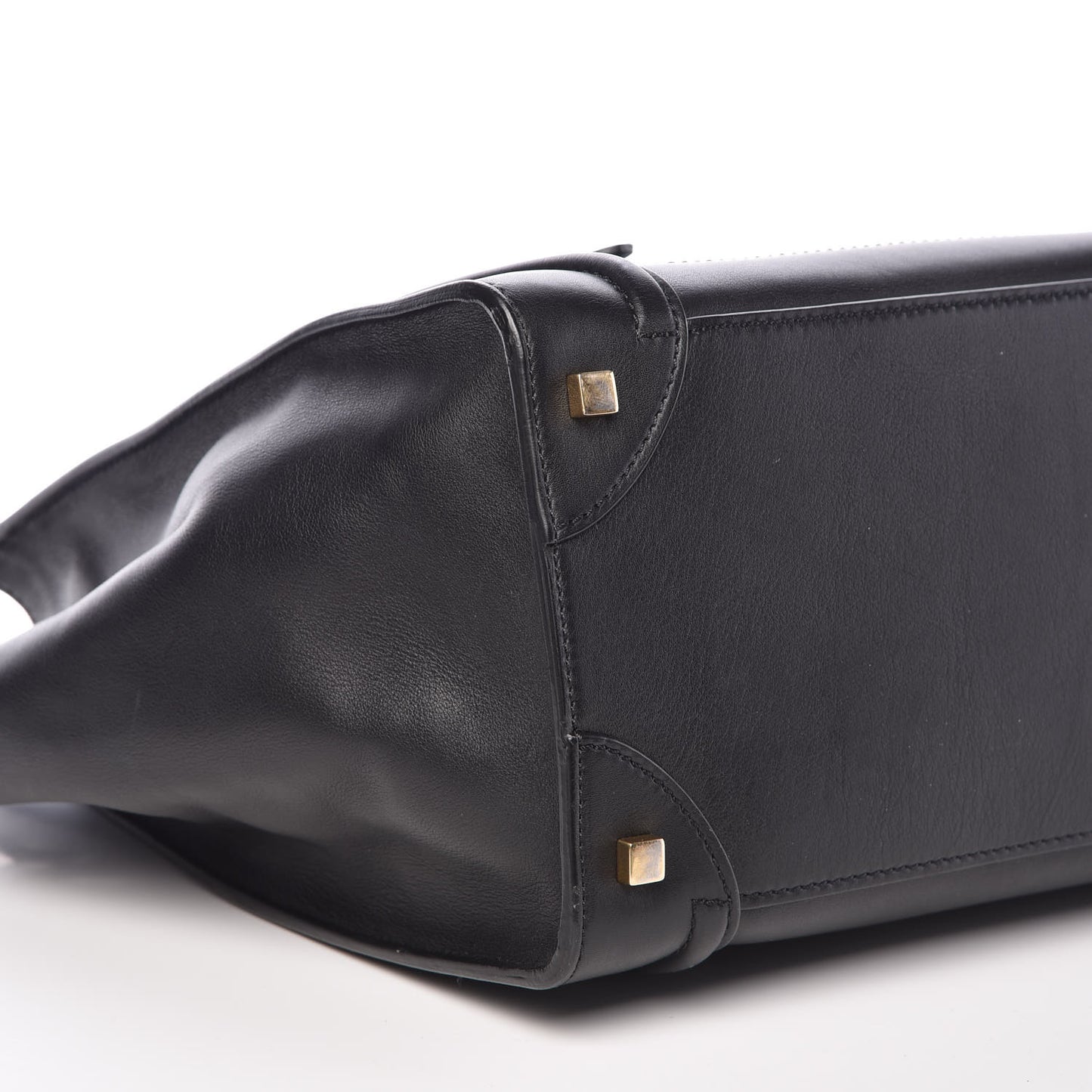 Smooth Calfskin Mini Luggage Black