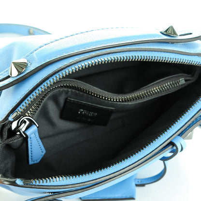 Fendi Vitello Dolce Crystal Croc Tail Mini By The Way Boston Bag Riviera Acquamarine 5 of 7