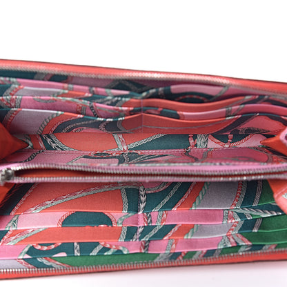 Hermes Epsom Silk'in Wallet Capucine 5 of 10