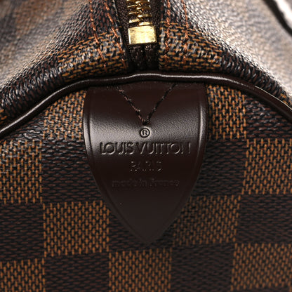 Louis Vuitton Damier Ebene Speedy 30 6 of 8