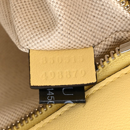 Gucci Calfskin Large Aura Horsebit 1955 Shoulder Bag Butter 7 of 10