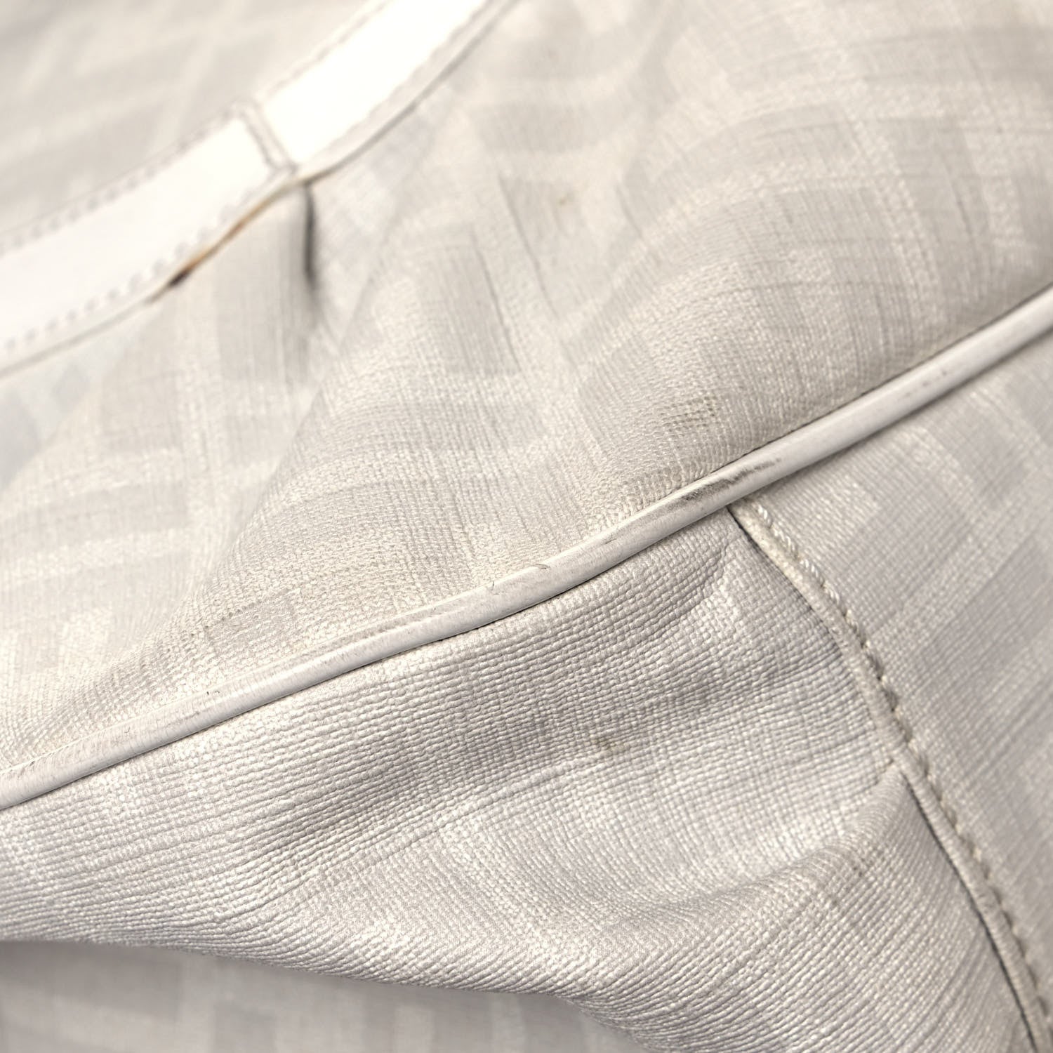 Fendi Zucca Spalmati Large Chef Shopper Tote White 13 of 18
