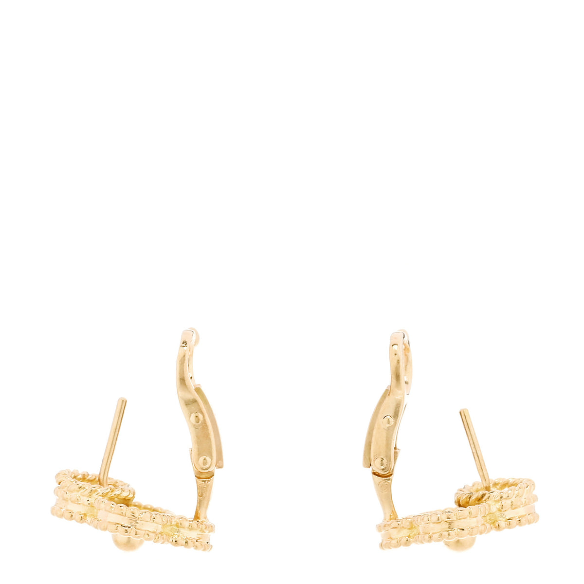 18K Yellow Gold Vintage Alhambra Earrings
