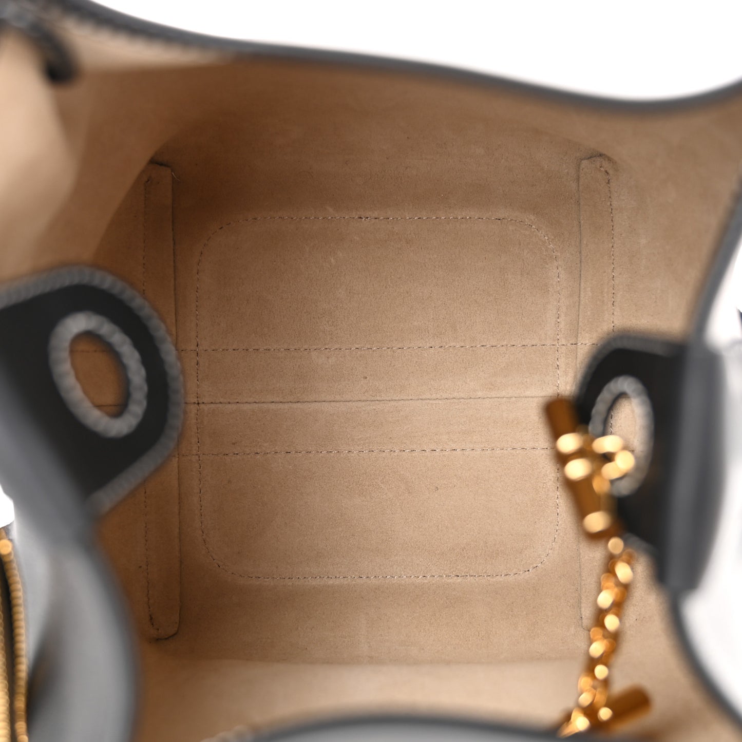 Smooth Calfskin Small Bale Bag Black