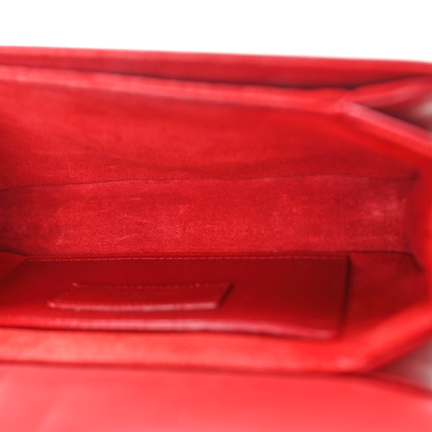 Saint Laurent Calfskin Small Classic Lulu Bag Red 5 of 11