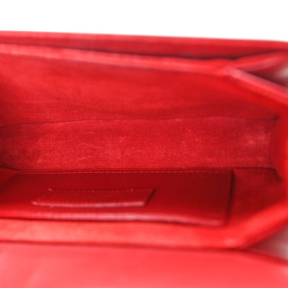 Saint Laurent Calfskin Small Classic Lulu Bag Red 5 of 11